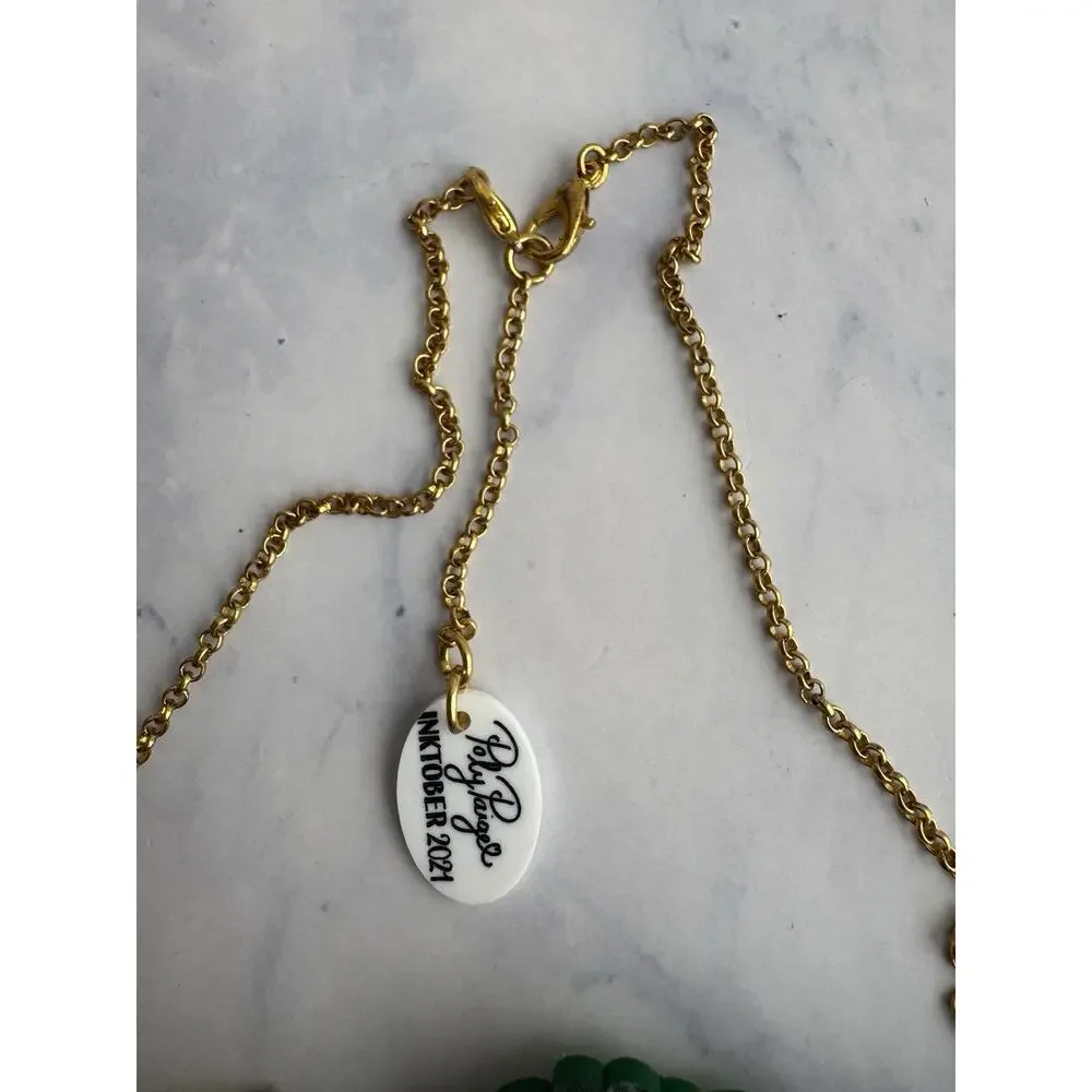 Polypaige Inktober 2021 Princess And The Frog Acrylic Necklace Second